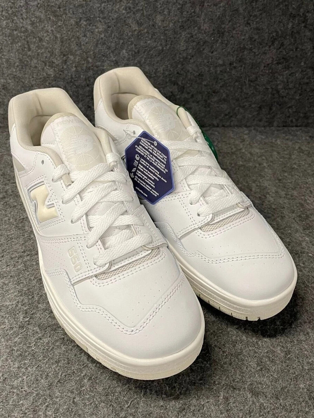 NEW BALANCE 550 Casual Shoes Women's Size 9 B White Beige BBW550WS